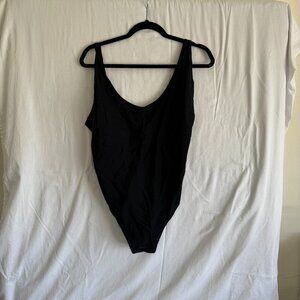 Old Navy Black One-Piece Swimsuit XL | Classic Scoop Neck NWOT